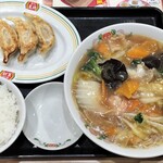 Gyouza No Oushou - 広東麺ランチ