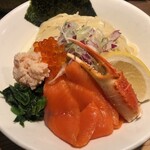 鴨出汁中華蕎麦 麺屋yoshiki - 蟹クリーミー手揉み冷やしつけ麺