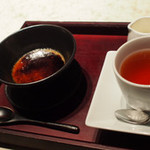 界 阿蘇 - 甘味：ほうじ茶のクリームブリュレ
