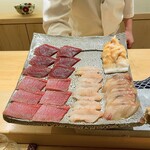 鮨 神楽 - この日の鮨ネタ