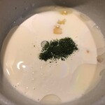 鴨出汁中華蕎麦 麺屋yoshiki - 鴨とトリュフの冷やしクリーミーつけ麺