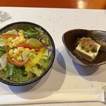 魚竹 - サラダ　冷奴