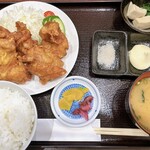 216112436 - 唐揚げ定食(ランチ) これで¥660、驚異のコスパ。