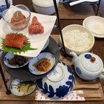 味の明太子 ふくや - 明太子茶漬け膳 1,500円