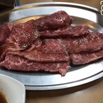 焼肉 幸 - 牛焼肉定食：牛焼肉