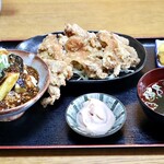 Miura ya - 鶏の唐揚定食（小）