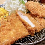 黒豚とんかつ せんごく - 黒豚とんかつ　ロースとヒレ