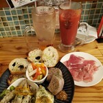 魚介イタリアン酒場 北町商店 - 盛り合わせ　生ハムドリンク