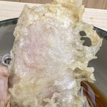 名代箱根そば - 厚切りベーコン天