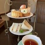 えの木てい 本店 - 平日限定アフタヌーンティーセット