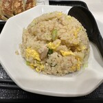 Mendo Koro Naokyuu - 【2023.9.1(金)】炒飯餃子セット（炒飯＋餃子5個＋スープ）690円の炒飯