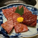 肉の匠 将泰庵 - ウワミスジ、三角バラ、5秒上ロース