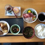 八幡 - 【ランチ】刺身定食　1210円