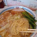 支那そばや - 塩味ワンタンメン