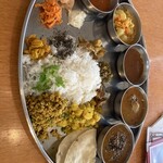南インド料理DAL - マハラジャのミールス　¥2550