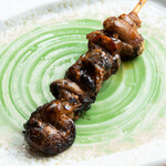 Eel liver skewers