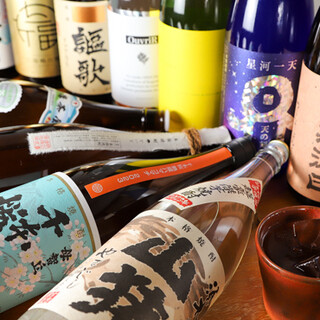 A wide selection of shochu carefully selected by the owner! From standard to rare items <50+ types>