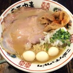 煮干結社 - 【限定】濃厚塩煮干蕎麦　1000円