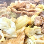 海山食堂 - 野菜、牛ホルモン、豚バラ