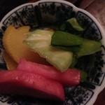 お新香