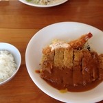 洋食よだれ道 - ビフカツセット1500円