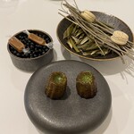 レストラン ラ・フロレゾン・ドゥ・タケウチ - 小菓子