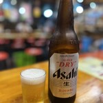 Yakiton Genki - ◎ビールで看板！