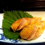 焼鳥 あばれん坊 - あぶり明太子　お酒が進む～