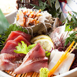 Assorted sashimi set meal