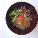 Meat miso TKG