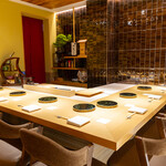 鮨 かぐら - メインカウンター