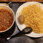 北海道らーめん 龍源 - エビ味噌つけ麺