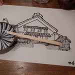 鳥清 - テーブル上のお箸と小皿