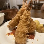 とんかつ ひこ田 - 勃ちまくる海老