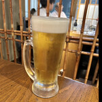 海鮮個室居酒屋 魚酒 - 生ビール　byまみこまみこ