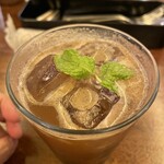 印度料理シタール - なんちゃらソーダです。気になって頼んでみましたけど、あまりお勧めはできない味です気になったらお試しください