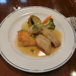 洋食屋 マンジャーレ TAKINAMI - お魚ランチ　1,200円