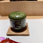 Kanda Sushi Chikamatsu - 浜名湖の生海苔の茶碗蒸し
