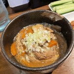 麺場 田所商店 - #モツ煮込み