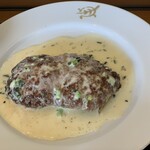 キッチン亀 - へそハンバーグ