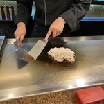 鉄板焼 ステーキ 集 銀座 - 