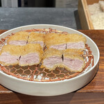 銀座かつかみ - 美味しい豚肉