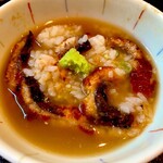 日本料理 雲海 - 鰻ひつまぶしのお茶漬け