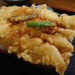 食事処　やまよ - あなご天  しかしデカイ！