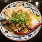 丸亀製麺 - 鬼おろし豚しゃぶぶっかけ並　740円