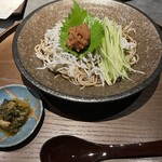 SOUSAKU28 - ＊ 南高梅としらすのお蕎麦　1,518円