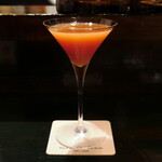 バー アトリウムギンザ - フレッシュプラムのダイキリ。鮮やかな甘酸っぱさがラムと調和して、驚くほど美味！