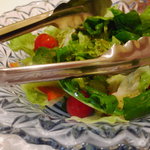 Italian cafe Radice - サラダの葉っぱはいきいきとしていて美味しい