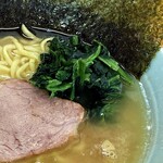 ラーメン六角家 - ほうれん草。