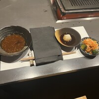奈良きみや 別邸 柘榴 - ファーストセット　奈良きみや秘伝タレにキムチにおろしポン酢